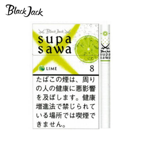 Black Jack黑傑克青檸香煙8mg日本本土免稅香港現貨