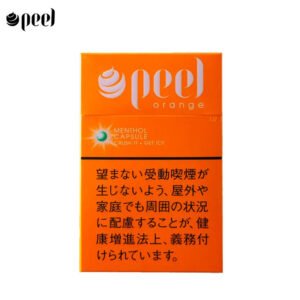 Peel百樂橙味爆珠香煙9mg日本本土免稅香港現貨